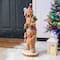 Glitzhome® 29.25" Christmas Stacked Gingerbread Man Porch Décor